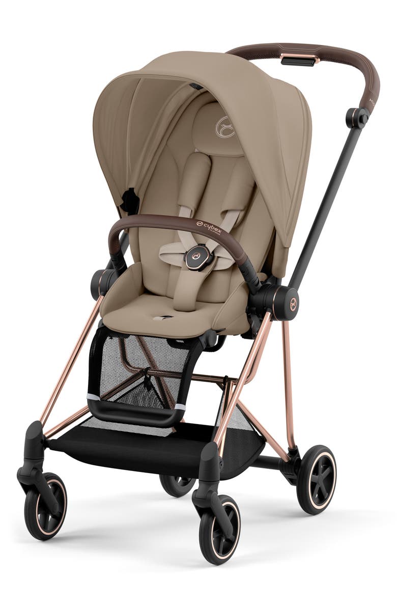 CYBEX Mios 3 Compact Lightweight Stroller, Main, color, Cozy Beige