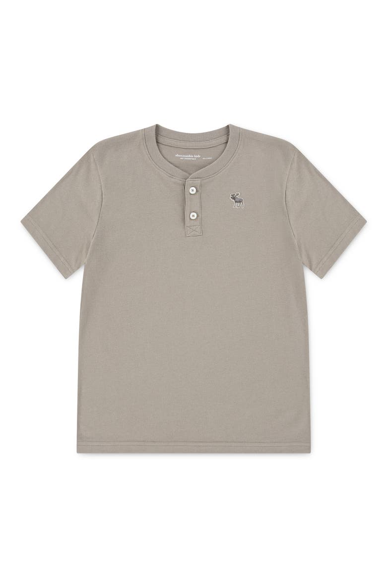 Kids' Essential Cotton Blend Henley, Main, color, DESERT TAUPE