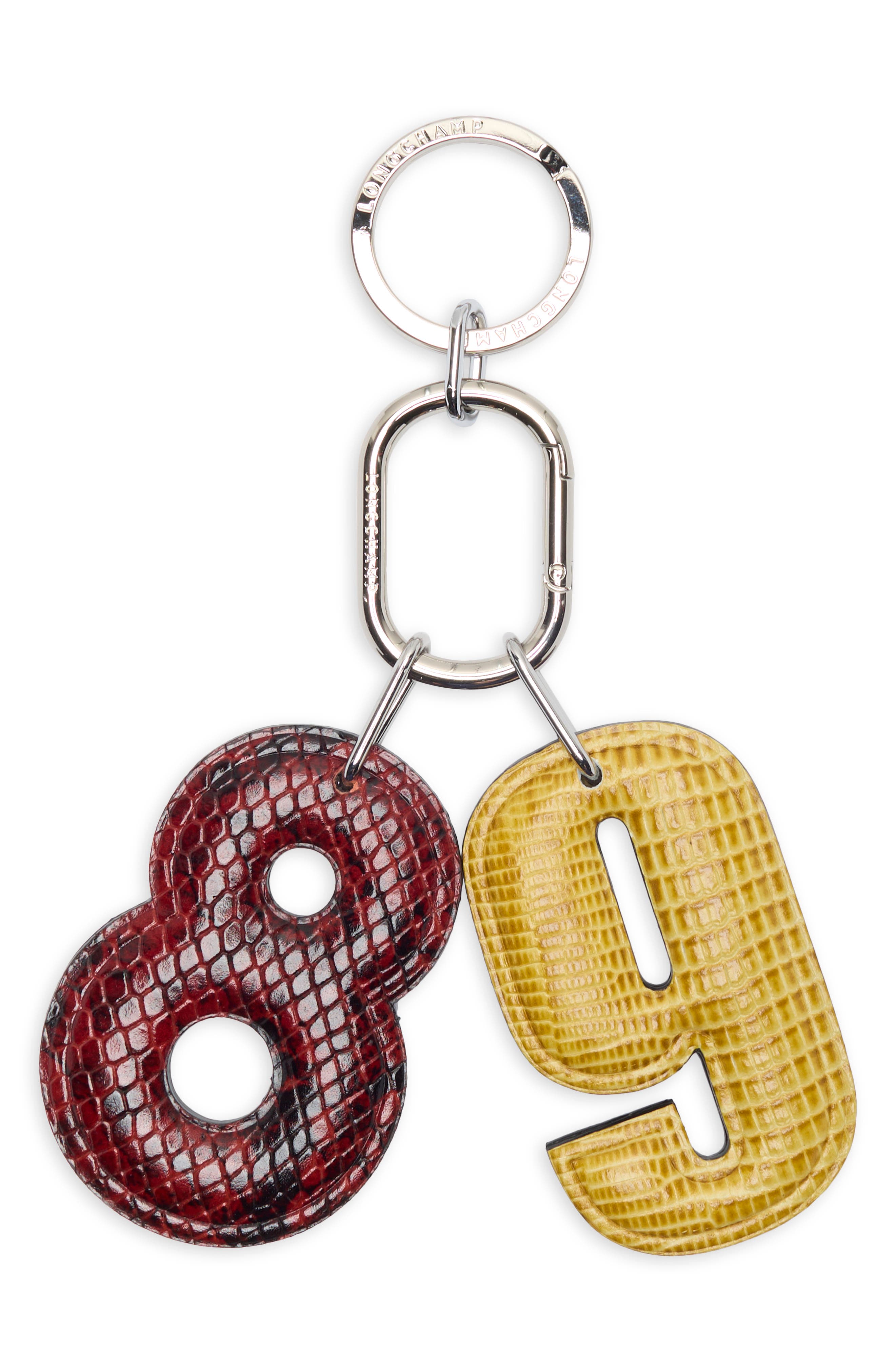 Le Pliage Leather '89 Key Ring