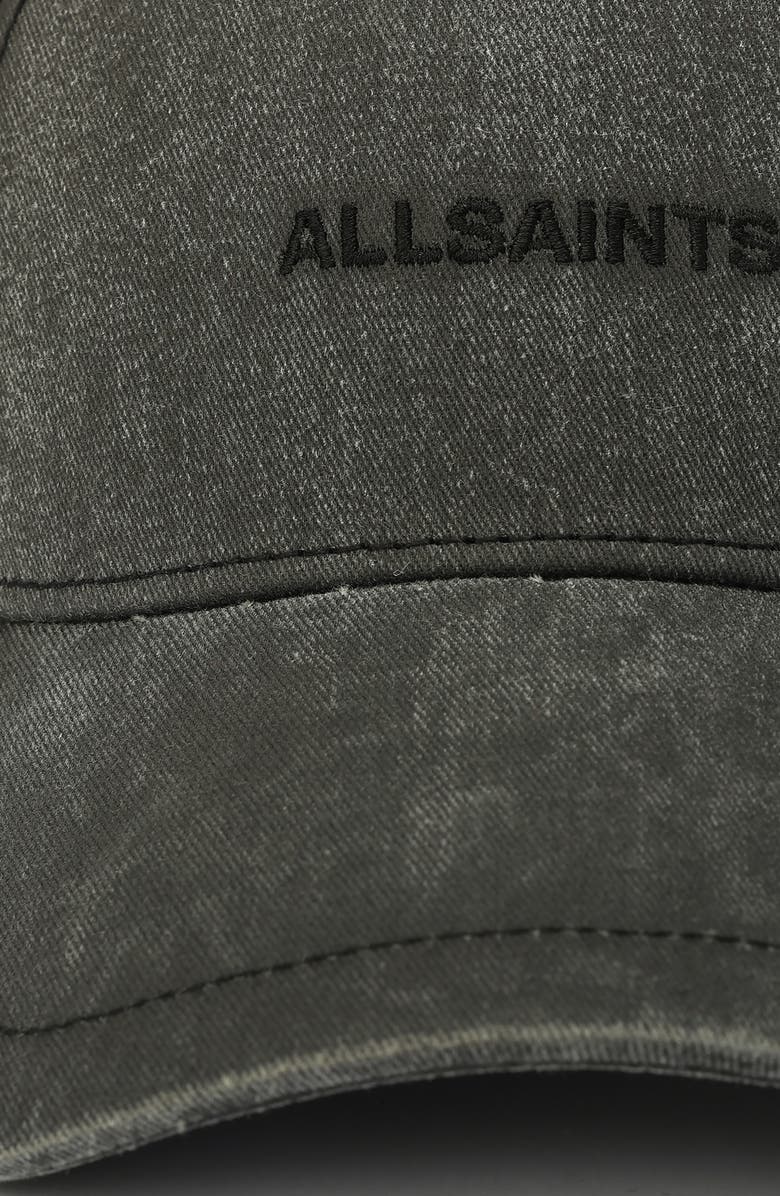 AllSaints Embroidered Logo Baseball Cap, Alternate, color,