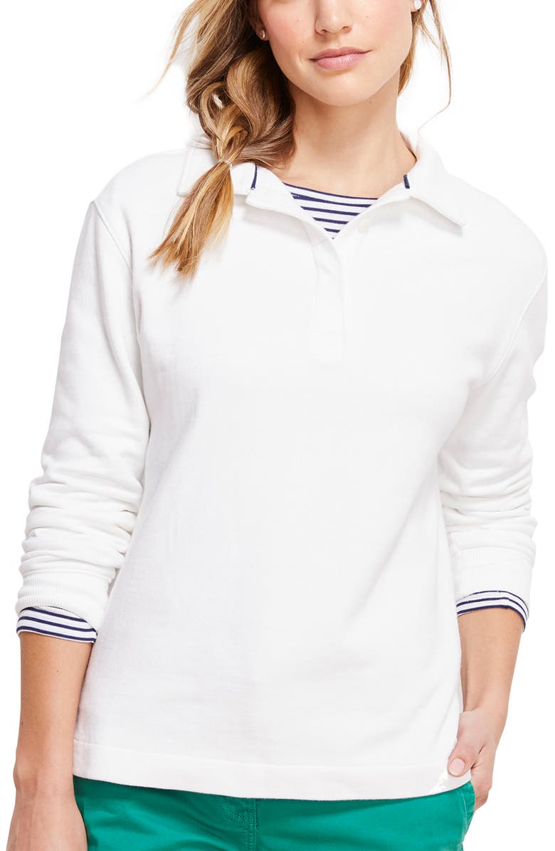 vineyard vines The Cam Cotton Polo Sweatshirt, Main, color,