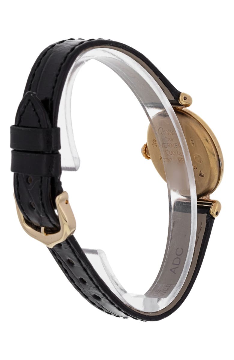 Watchfinder & Co. Preowned Must Leather Strap Watch, 24mm, Alternate, color,