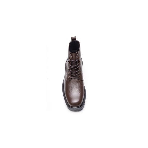 A. Veer Men's Robert Leather Lace Up Boots In Brown