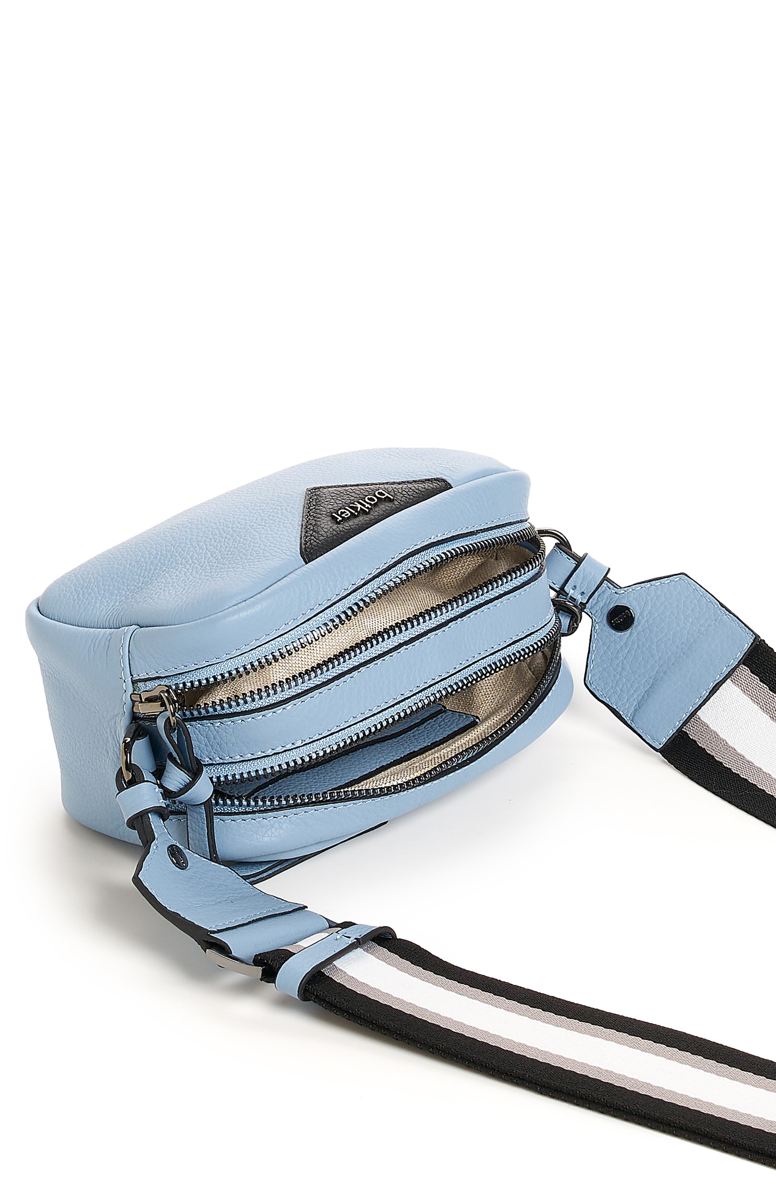 Allen Leather Crossbody Camera Bag, Alternate, color, BRIGHT BLUE