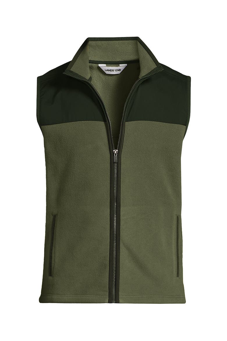 Anyweather RainDefense Fleece Vest, Alternate, color, River Stone Green