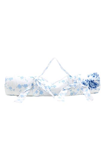 8 Oak Lane Floral Patchwork Cotton Picnic Blanket