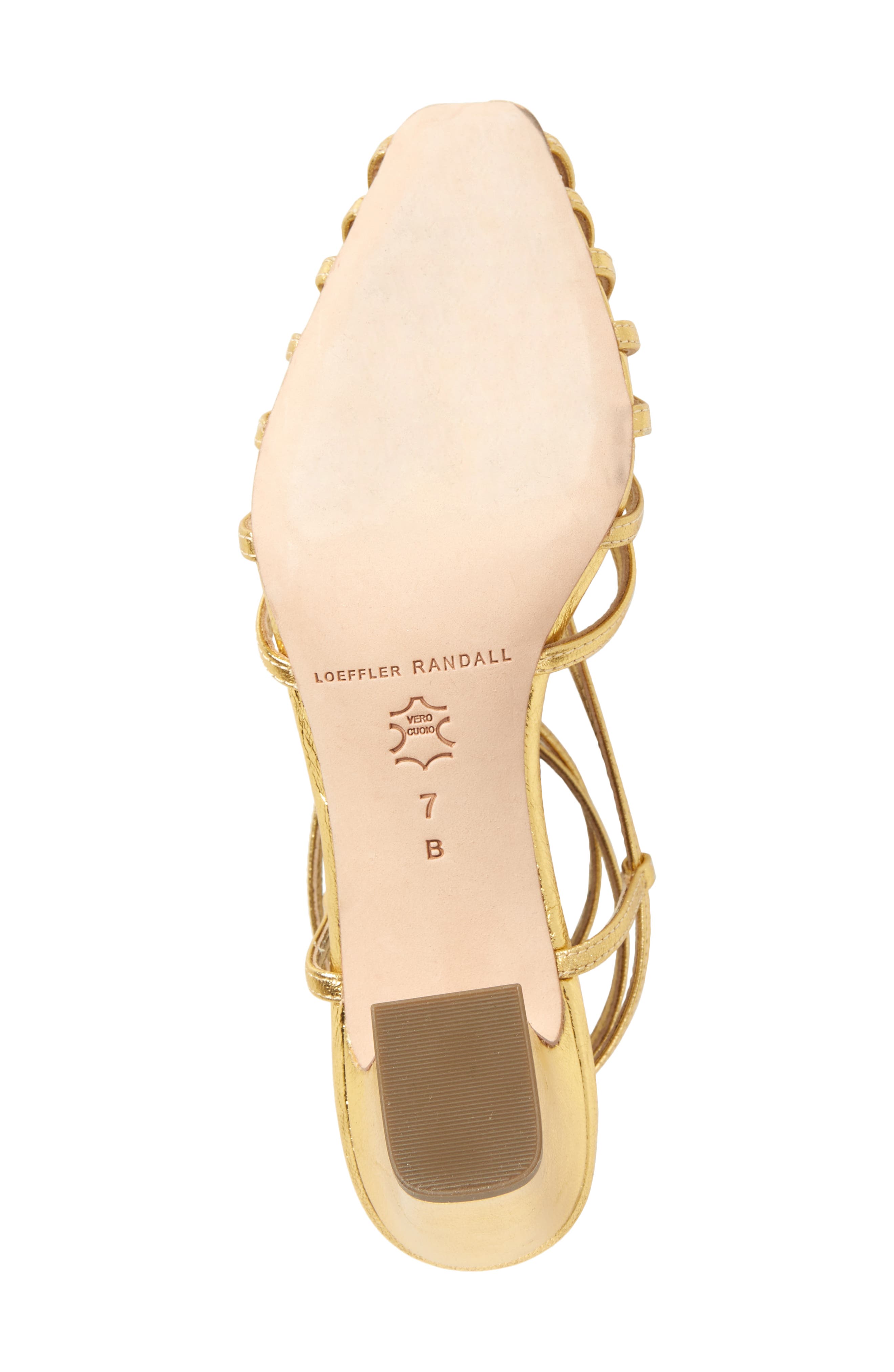 Livvy Ankle Strap Sandal, Alternate, color, GOLD