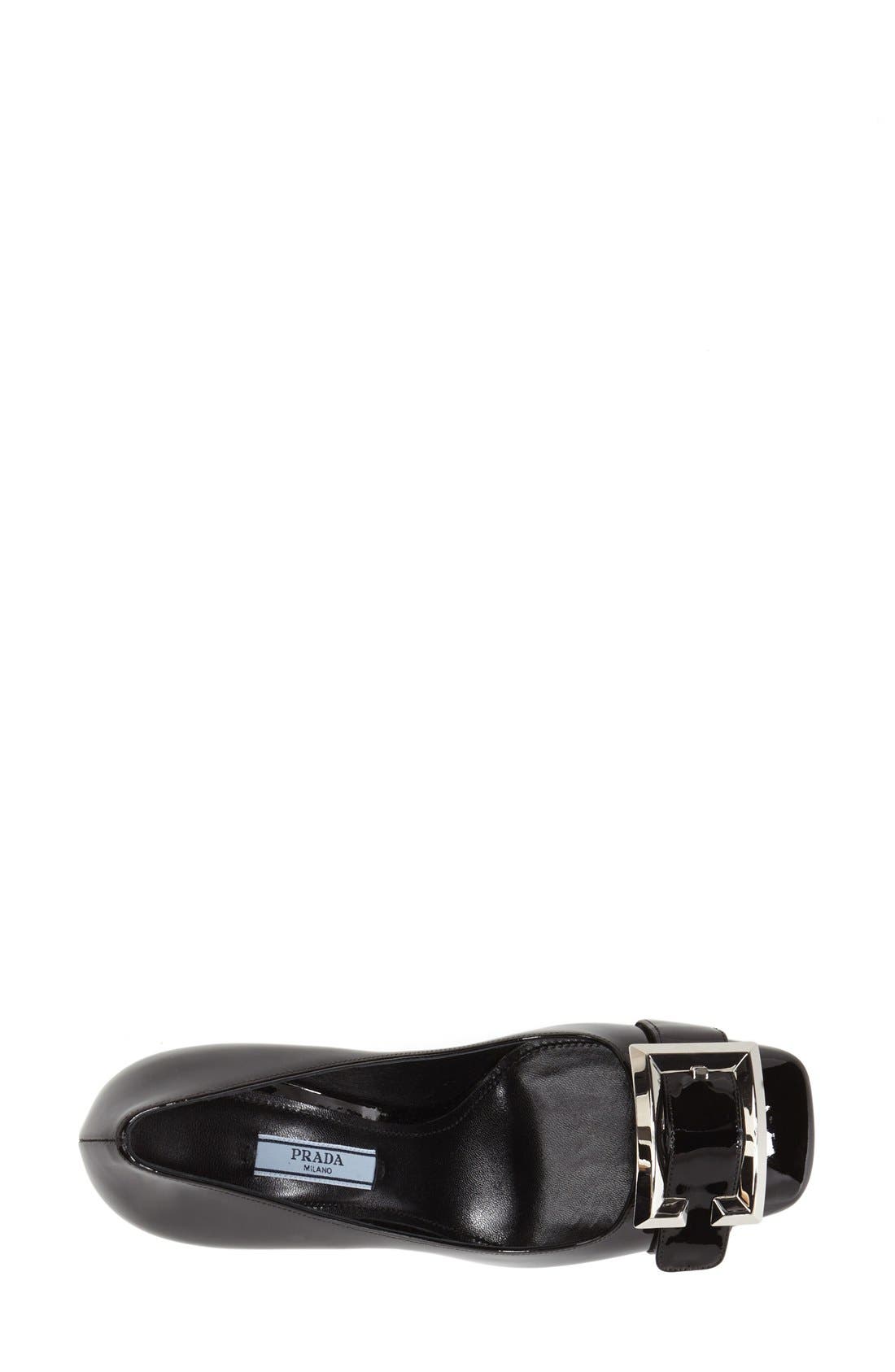 Block Heel Pump, Alternate, color, BLACK PATENT