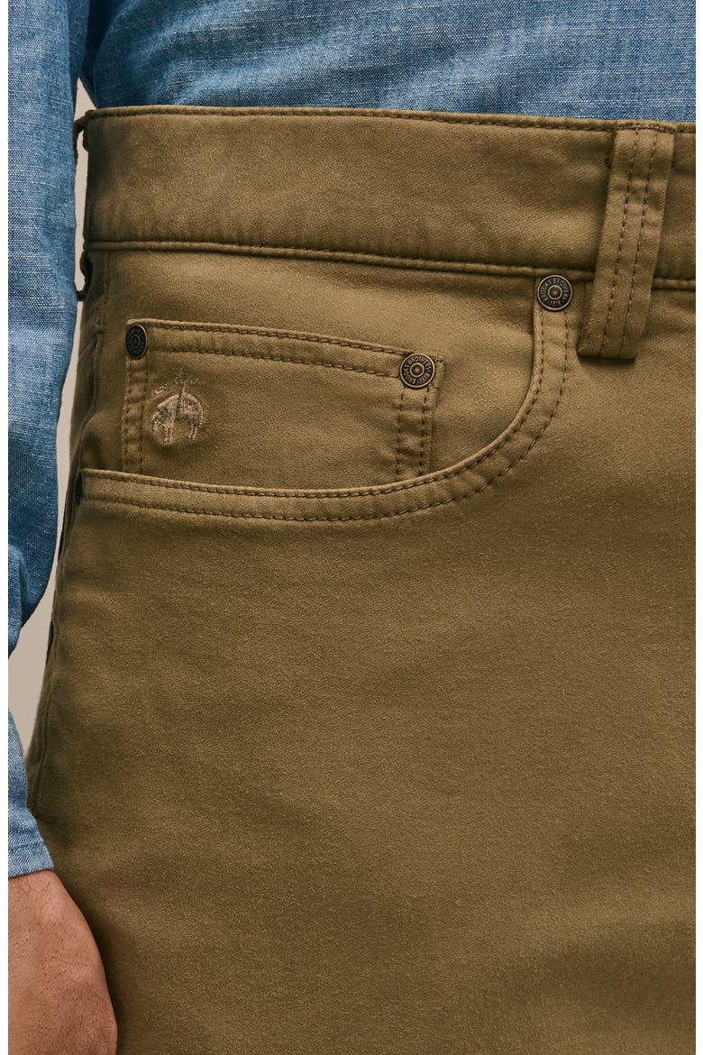 Richmond Five-Pocket Straight Leg Pants, Alternate, color, OILVEGREEN