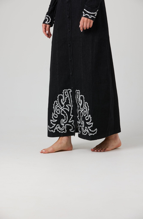 By Tess Collection Wren Dress In Black