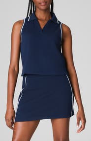 SPANX® AirPique Sleeveless Polo