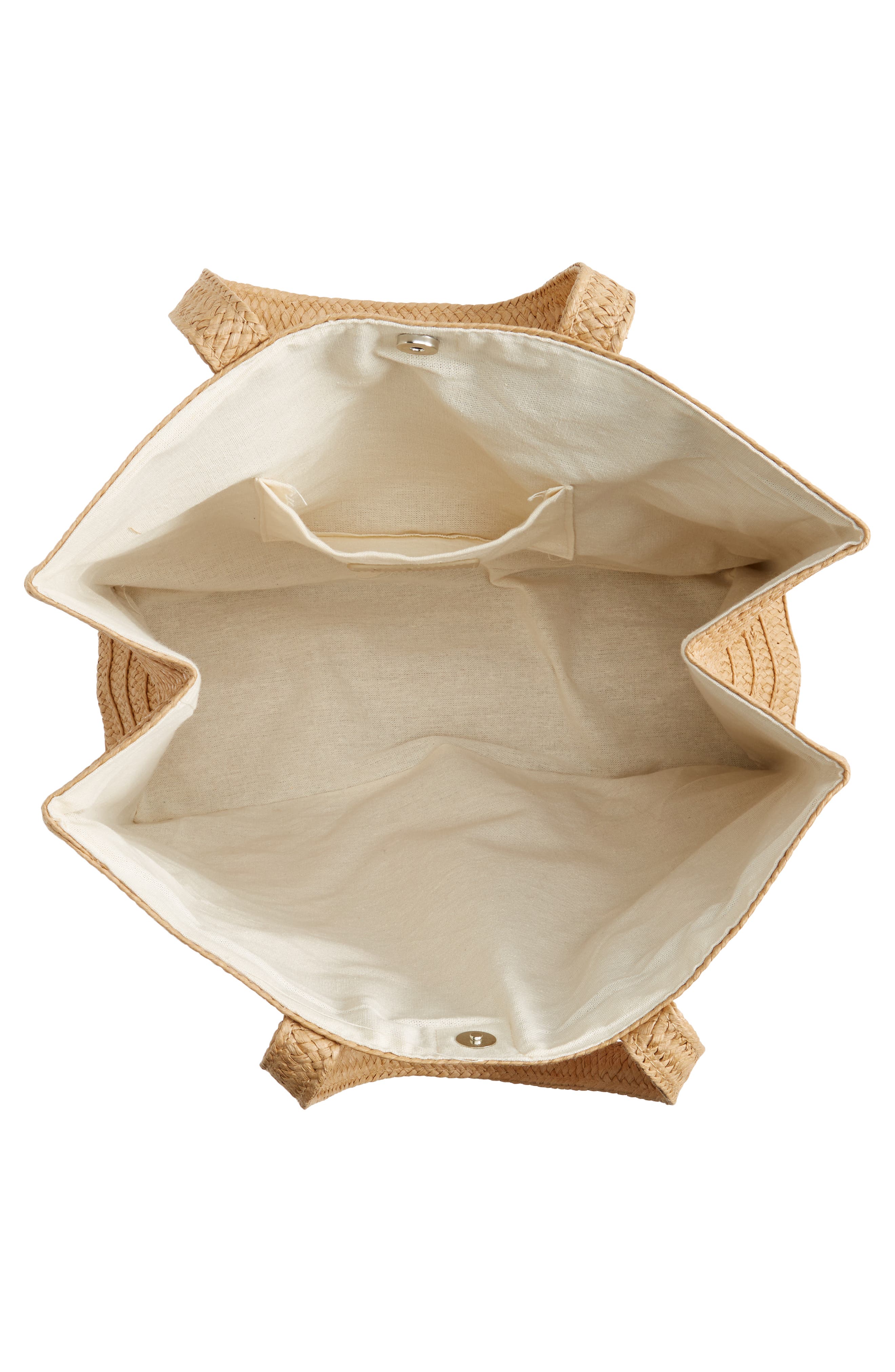 BTB Los Angeles Just Beachy Straw Tote, Alternate, color, 