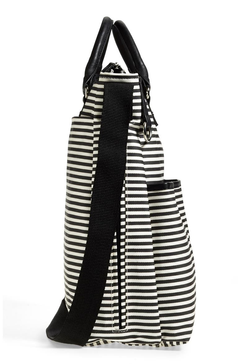'Duo - Special Edition' Diaper Bag, Alternate, color, BLACK/ WHITE