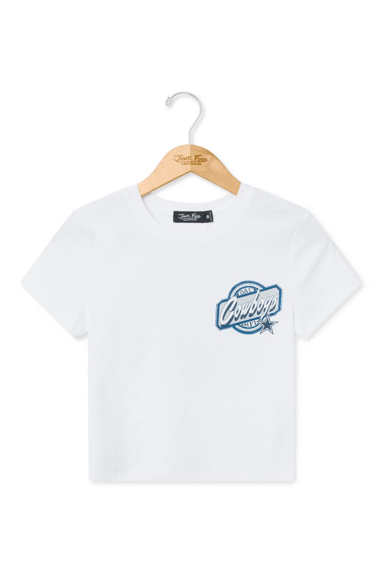 Dallas Cowboys Graphic Baby T-Shirt, Main, color, VINTAGE WHITE