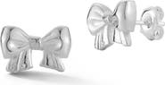 SPHERA MILANO Bow Stud Earrings