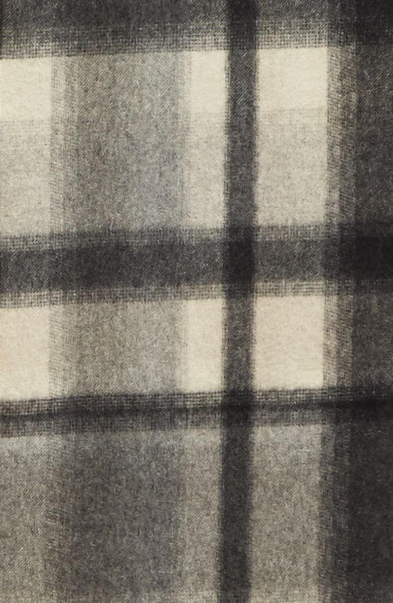 Nordstrom Plaid Cashmere Scarf, Alternate, color,