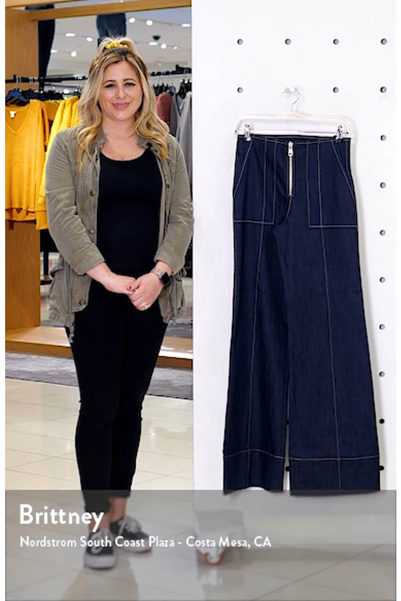 Zadie Wide Leg Jeans video