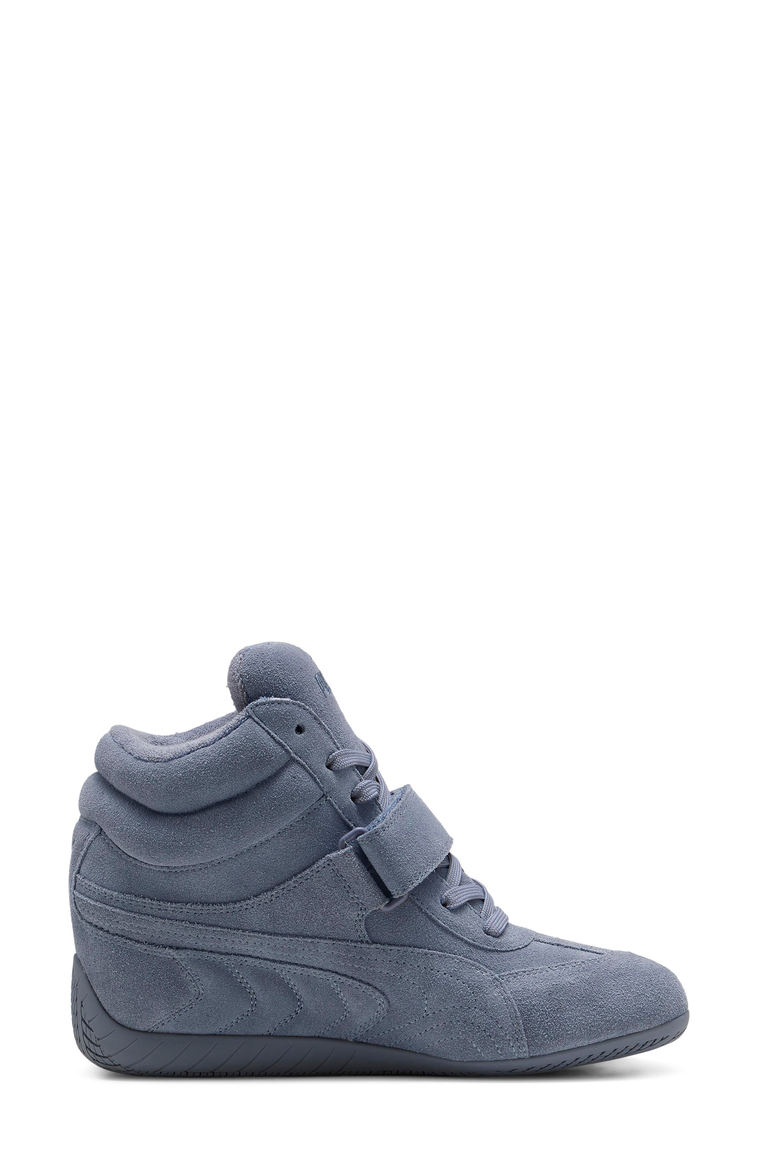 Speedcat Wedge Sneaker, Alternate, color, GRAY SKY/ PUMA BLACK