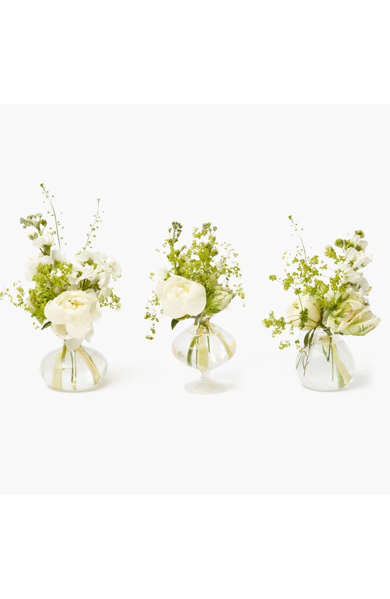 Mrs. Alice Grace Bud Vase, Main, color, Clear