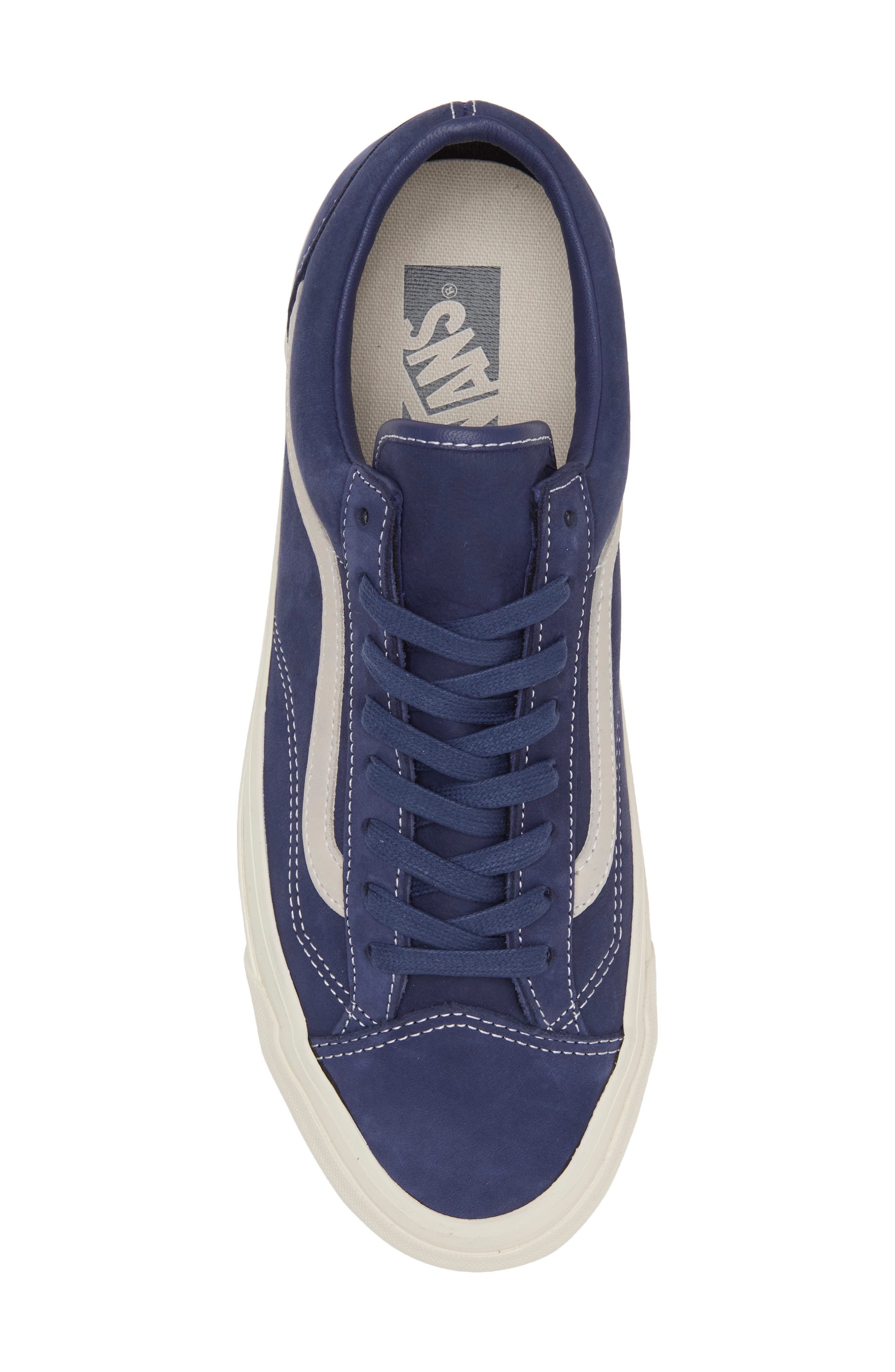 Old Skool 36 Leather Sneaker, Alternate, color, TWILIGHT