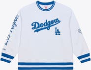 Mitchell & Ness Men's Mitchell & Ness  White Los Angeles Dodgers Arctic Fleece Sweatshirt