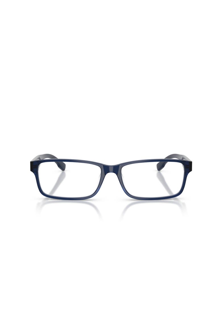 60mm Rectangle optical glasses, Alternate, color, Blue