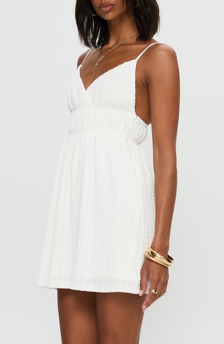 Princess Polly All Too Well Sleeveless Minidress, Alternate, color, White