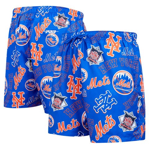 Men's Pro Standard Royal New York Mets Toss Logo Woven Shorts