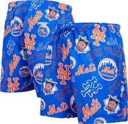 PRO STANDARD Men's Pro Standard Royal New York Mets Toss Logo Woven Shorts