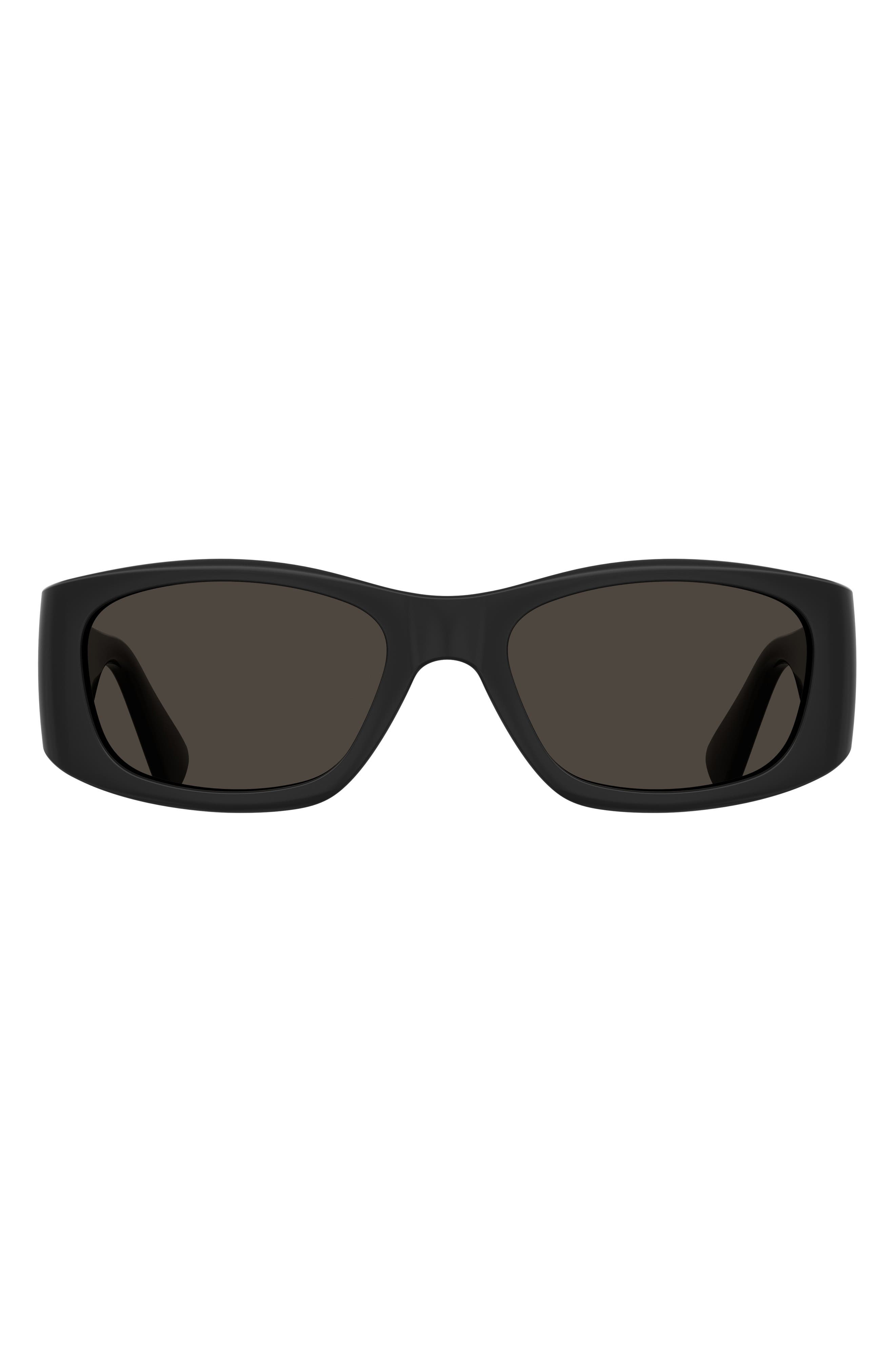 Moschino 55mm Square Sunglasses