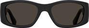 Moschino 55mm Square Sunglasses