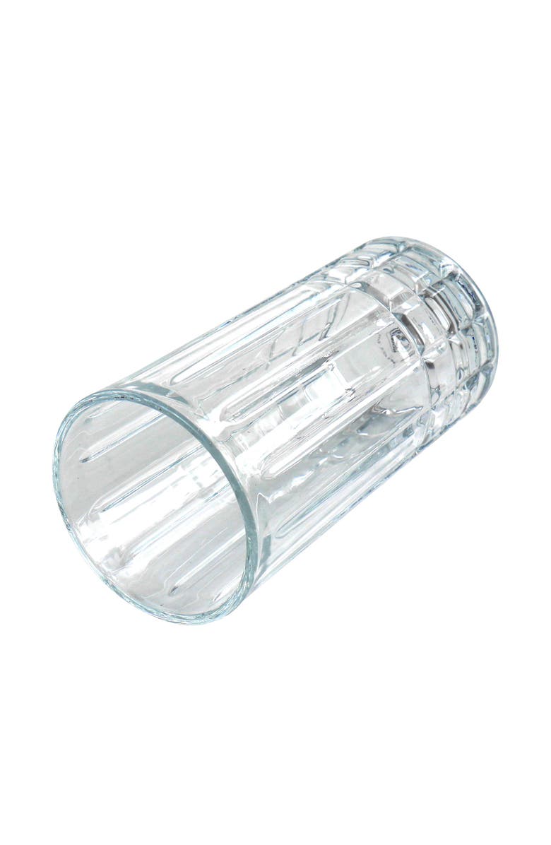 Gibson Home Jewelite Glass Pitcher and Tumbler Set, Alternate, color, Clear