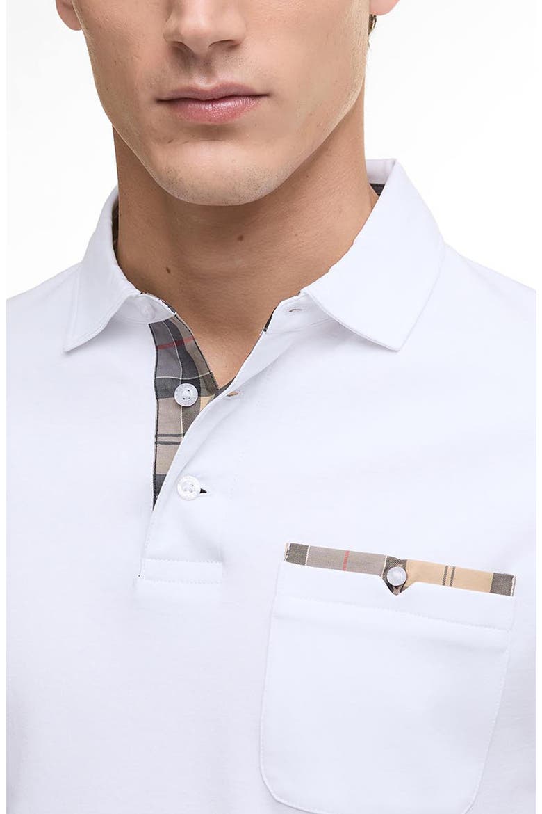 Corpatch Polo, Alternate, color, WHITE