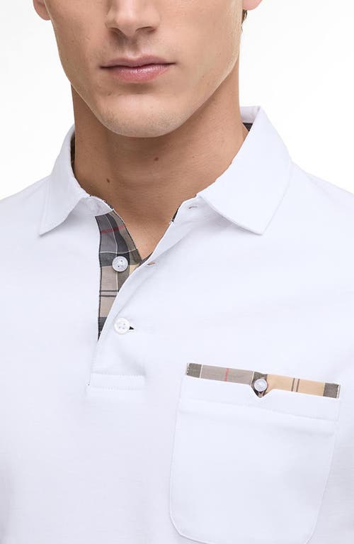 Barbour Corpatch Polo In White