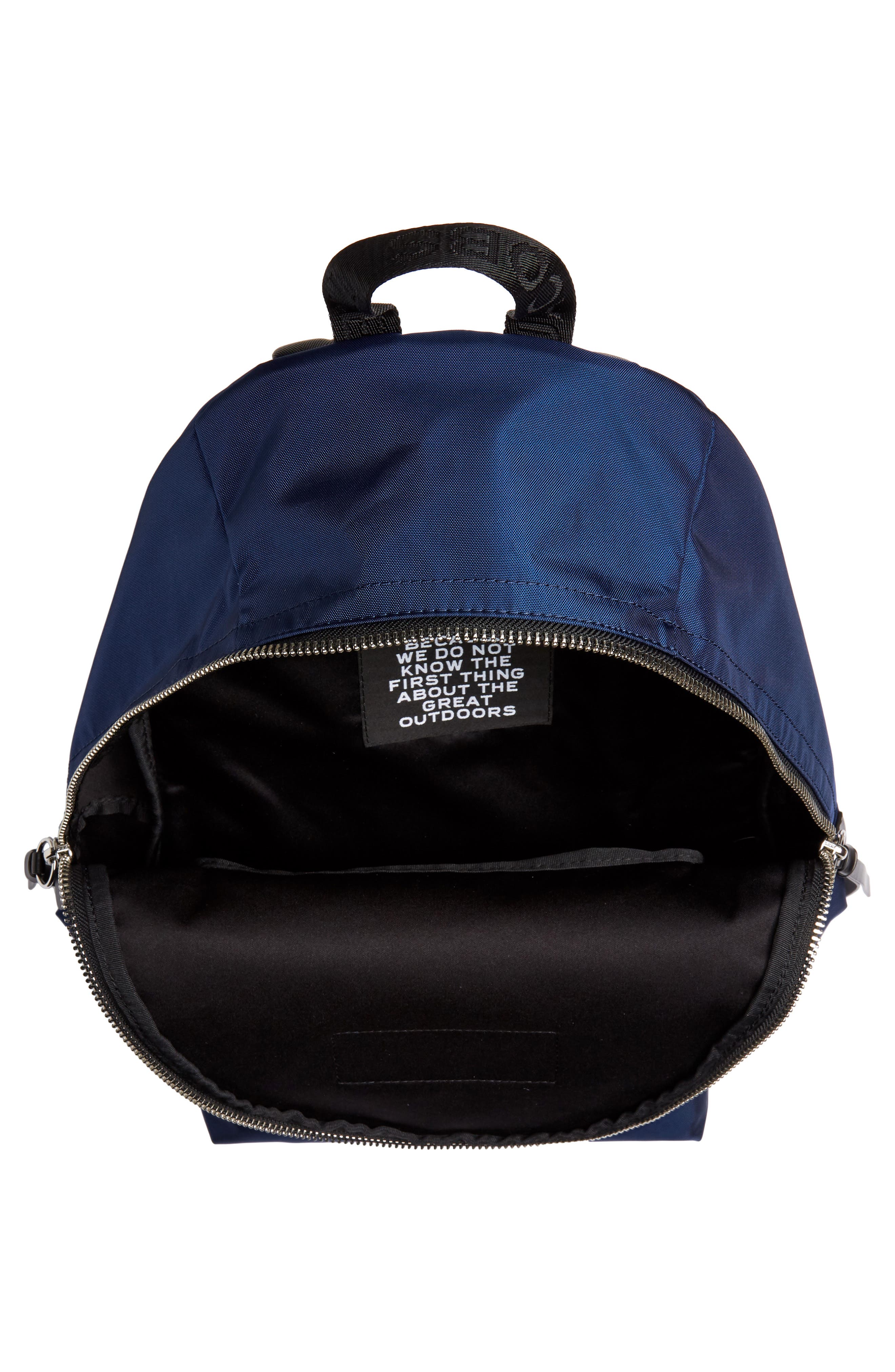 The Large Backpack, Alternate, color, NIGHT BLUE
