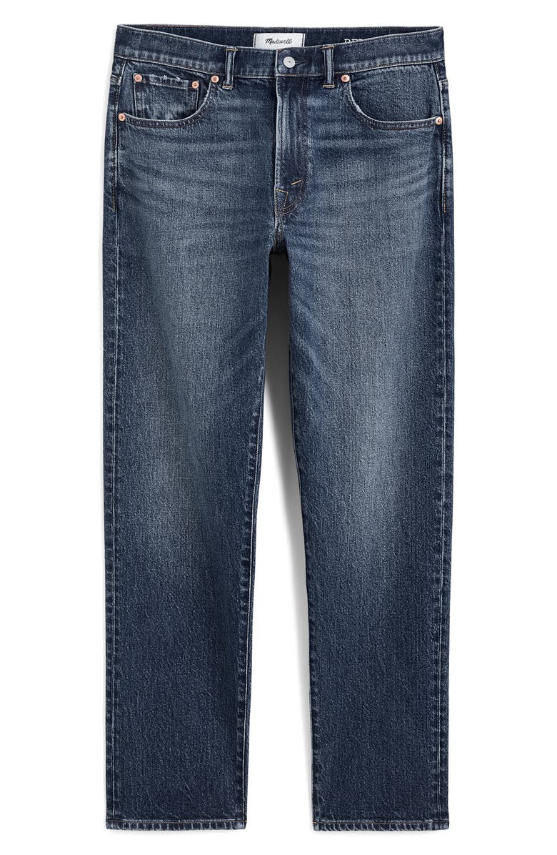 Madewell Relaxed Taper Jeans, Alternate, color, Casner Wash
