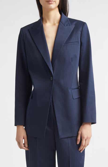Bow Stretch Cotton Jacket