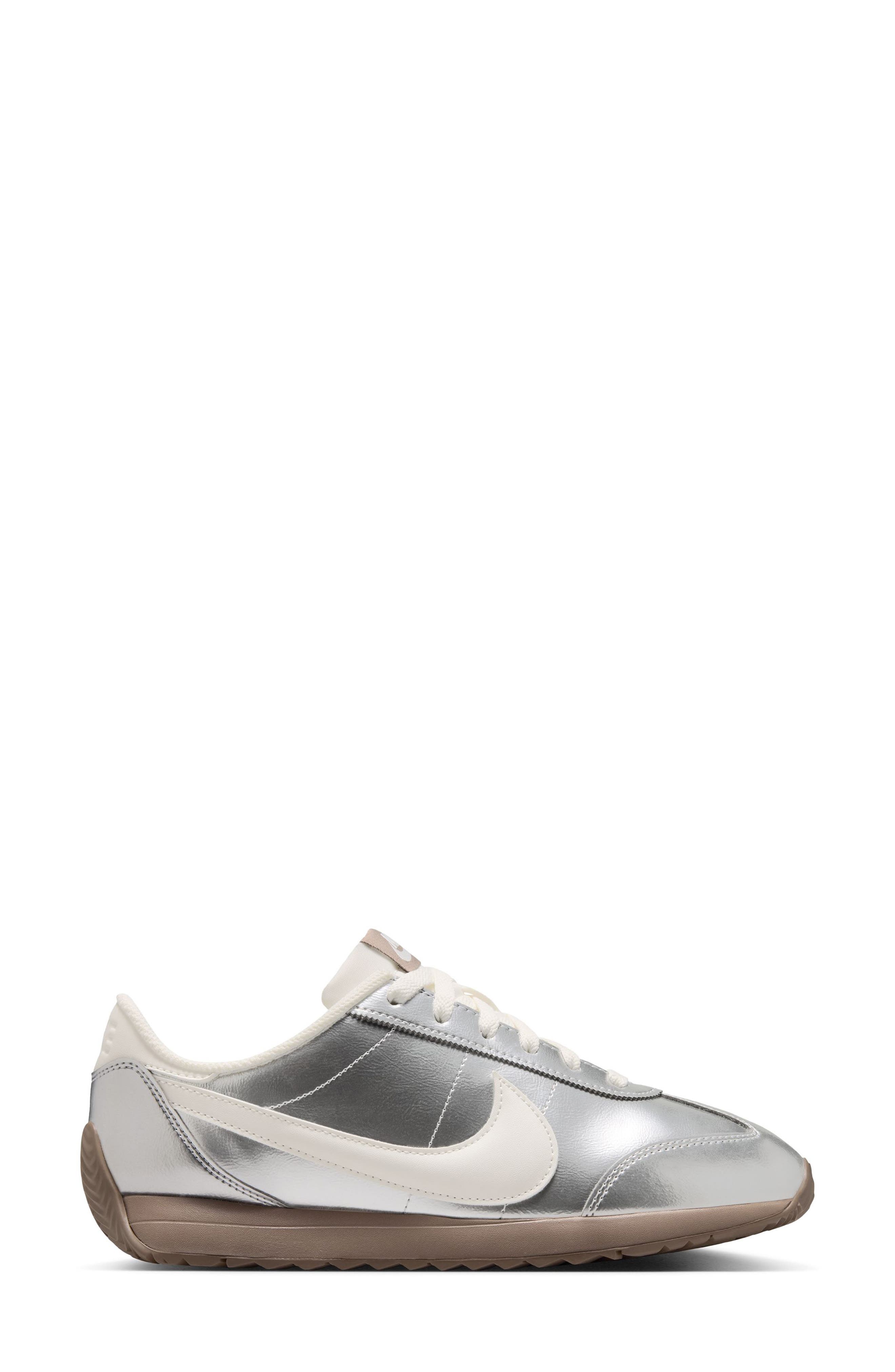 Nike Pacific Low Top Sneaker, Alternate, color, Metallic Silver/ Sail/ Brown