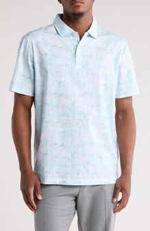 Bugatchi Victor Floral Print Polo