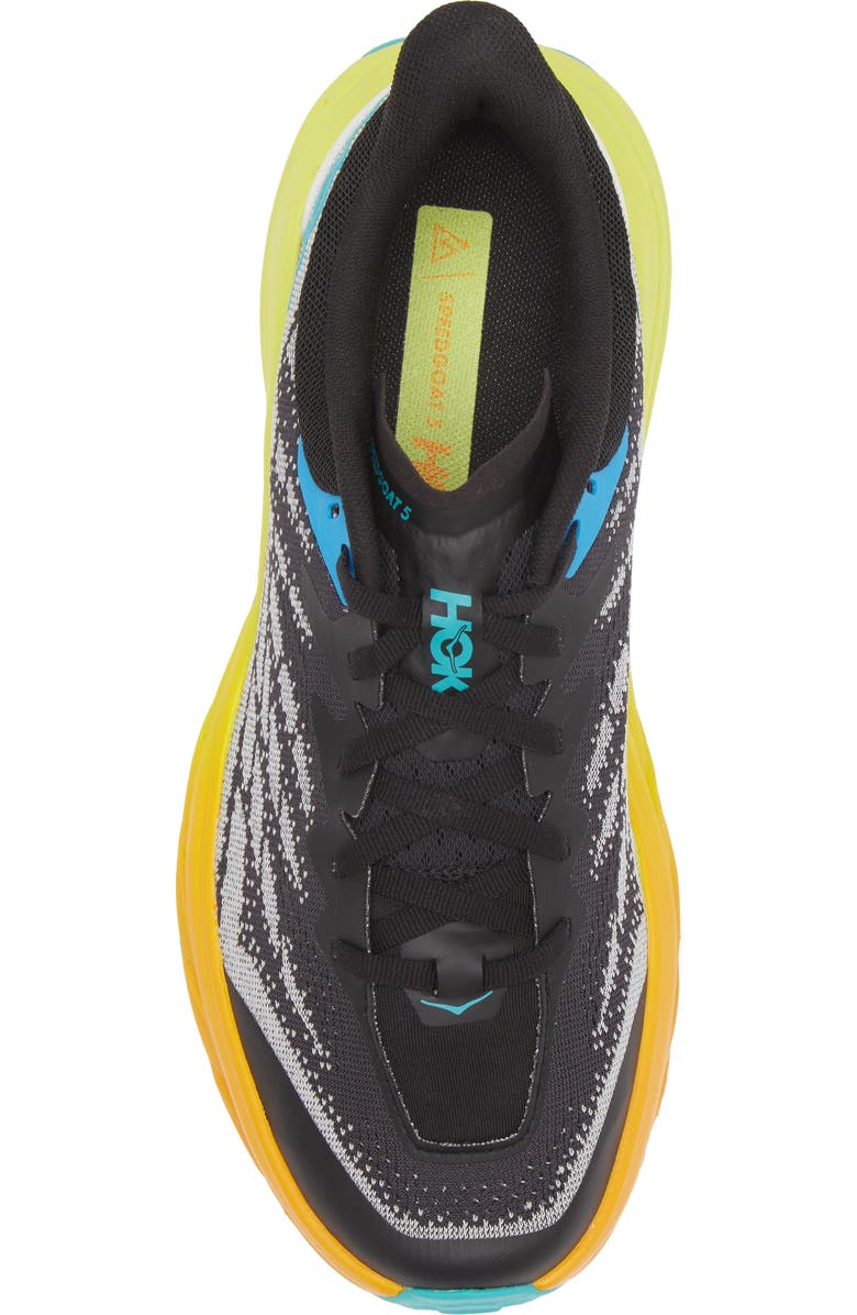 HOKA Speedgoat 5 Trail Running Shoe, Alternate, color,