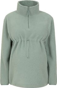 Mountain Warehouse Cosy Fleece Half Zip Maternity Fleece Top