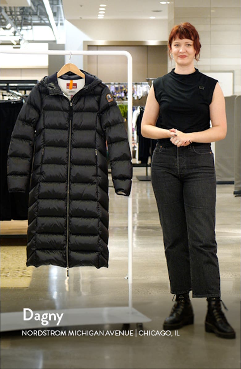 Leah Water Repellent 750 Fill Power Down Puffer Coat, sales video thumbnail
