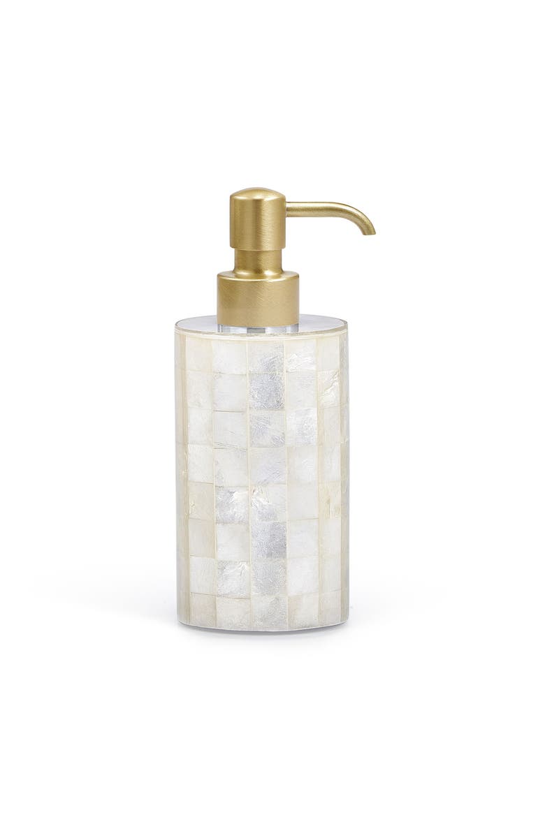 Capiz Blanc Pump, Main, color, WHITE-Bru Brs