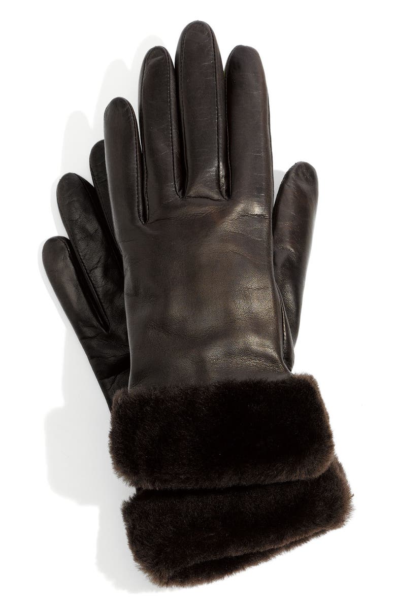 UGG<sup>®</sup> Australia 'Fashion Shorty' Tech Glove, Main, color,