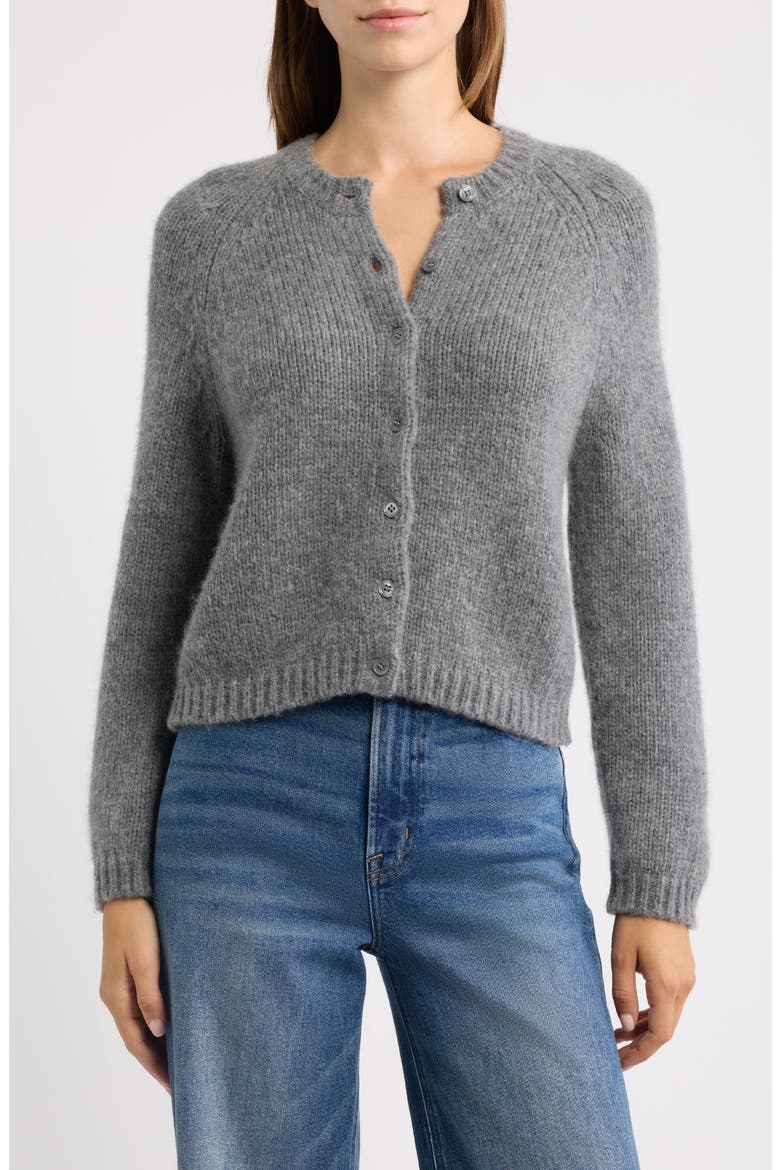 Darcy Cardigan, Main, color, CHARCOAL MELANGE