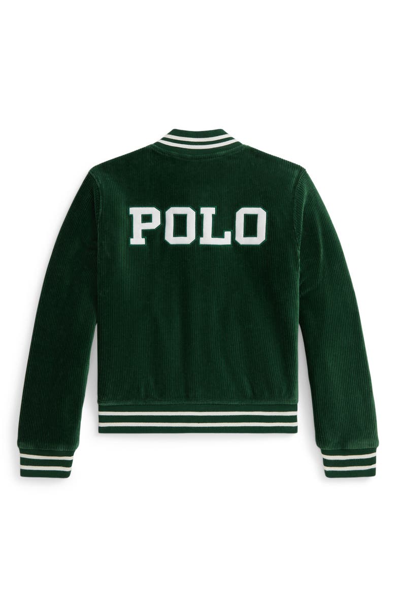Polo Ralph Lauren Kids' Madison Velour Jacket, Alternate, color, New Forest