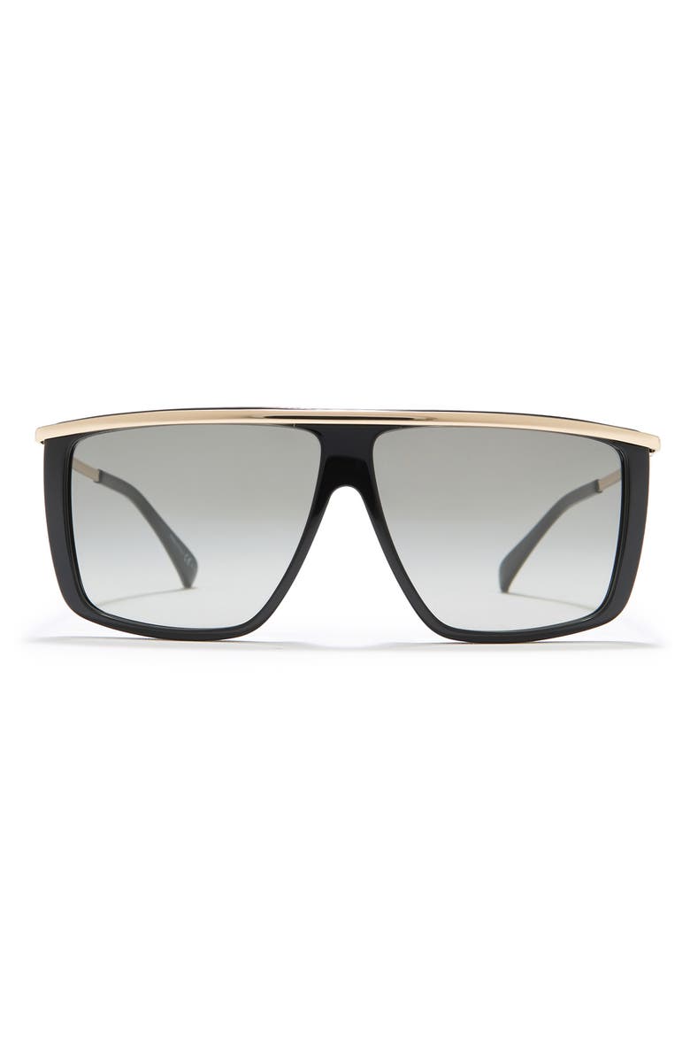 Givenchy 62mm Oversize Flat Top Sunglasses, Main, color,