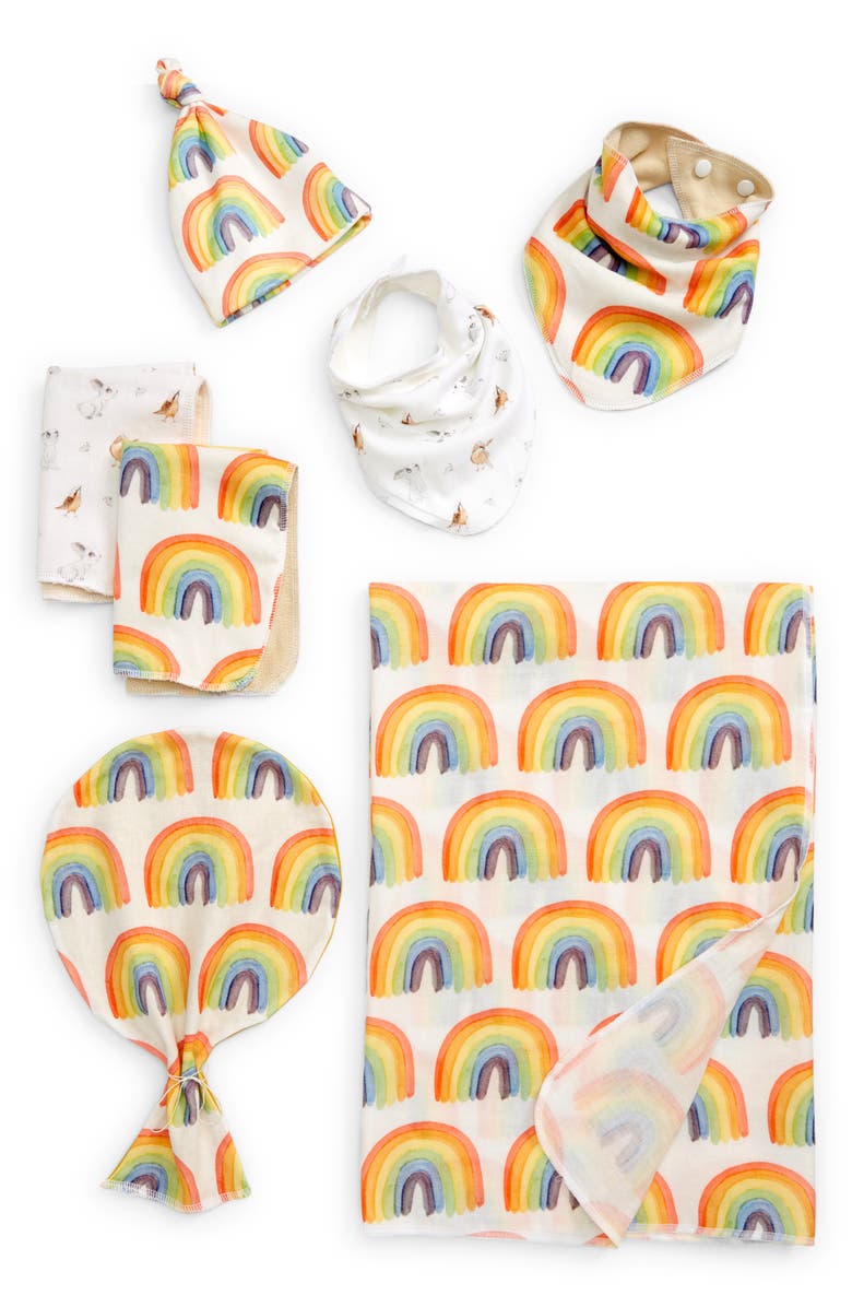 STINA AND MAE Over the Rainbow Oh Baby! Gift Set, Main, color, 