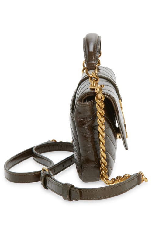 Saint Laurent Mini College Matelassé Leather Crossbody Bag