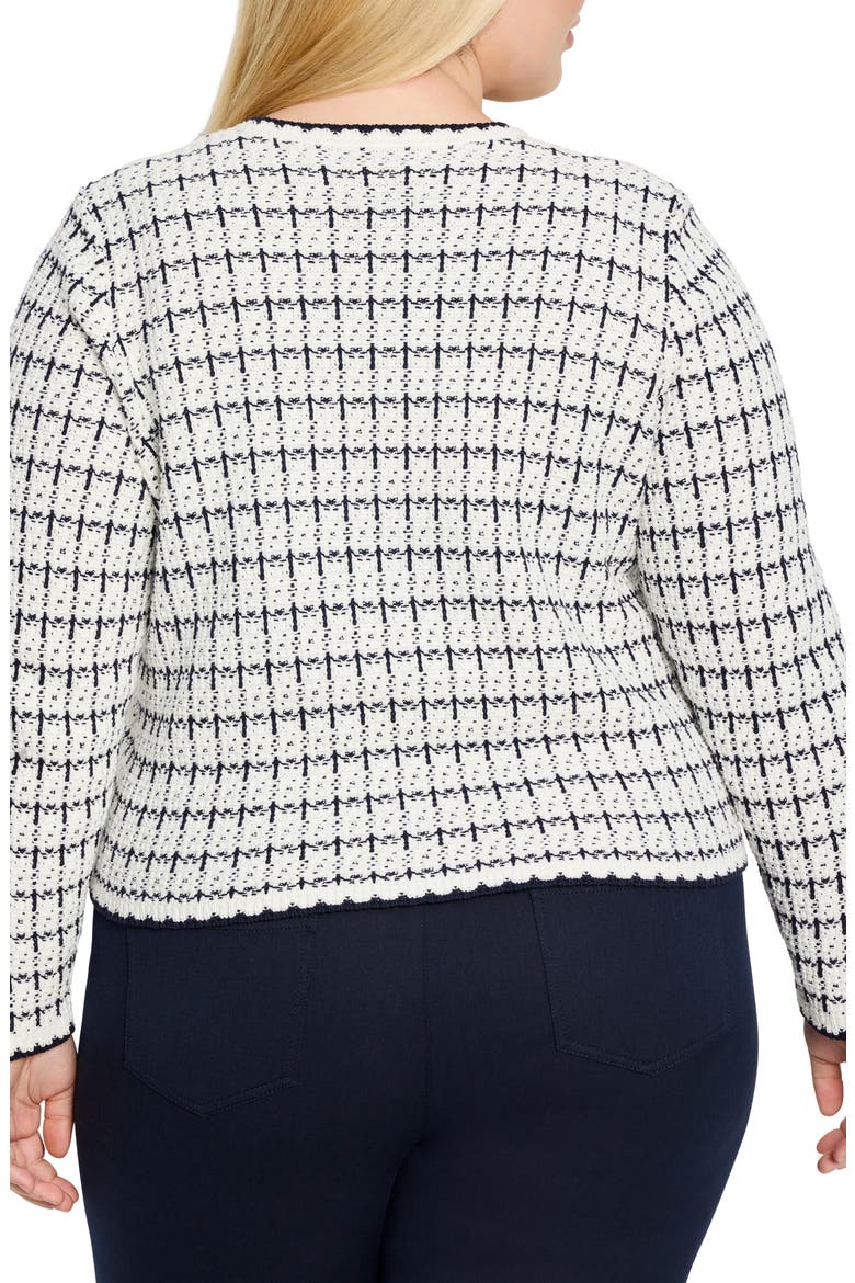 Mixed Up Sweater Jacket, Alternate, color, CREAM MULTI